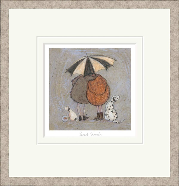 Secret Smooch by Sam Toft, limited edition print