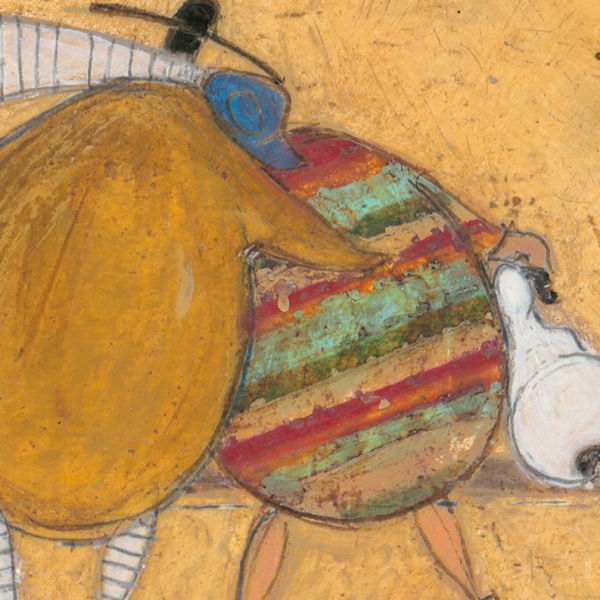 Lean on Me When You’re Not Strong by Sam Toft, limited edition print, detail