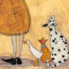 Kindness Goes With Everything by Sam Toft, limited edition print
