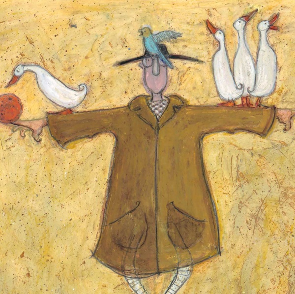 Completely Quackers by Sam Toft, limited edition print, detail