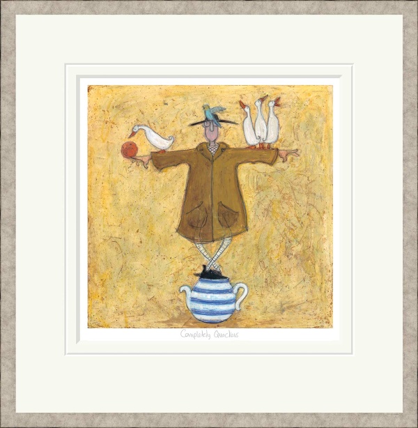Completely Quackers by Sam Toft, limited edition print