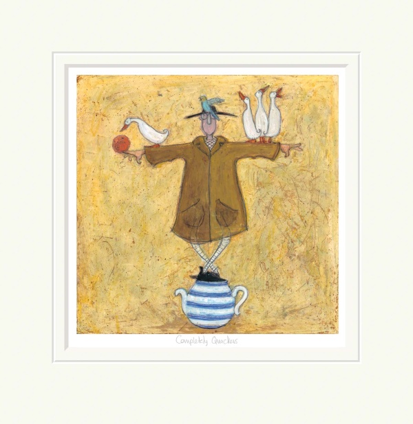 Completely Quackers by Sam Toft, limited edition print