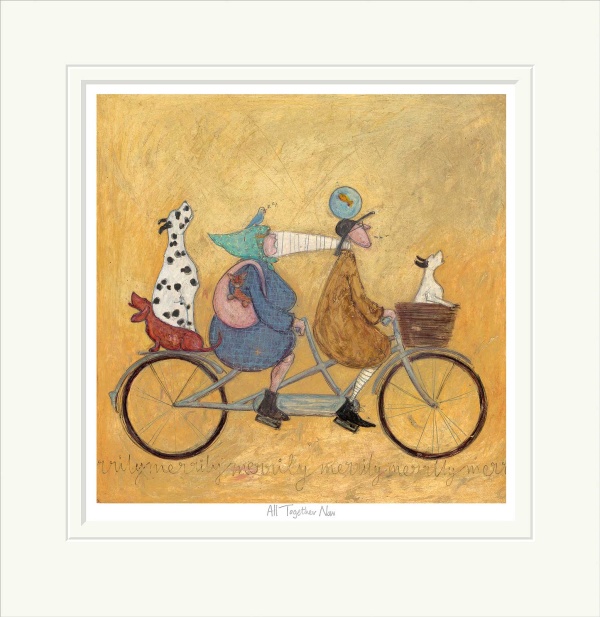 All Together Now by Sam Toft, limited edition print