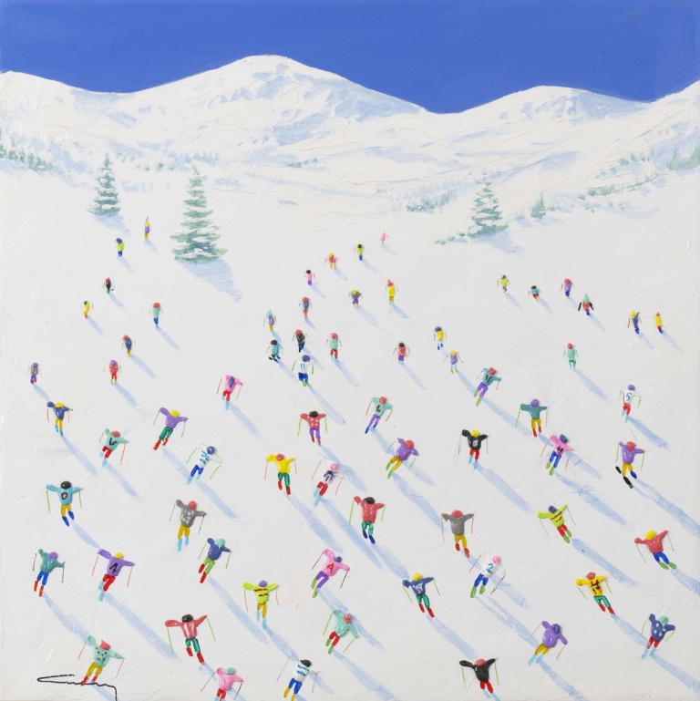 Synchronised Skiing by Antonio Navarro (Casimiro)