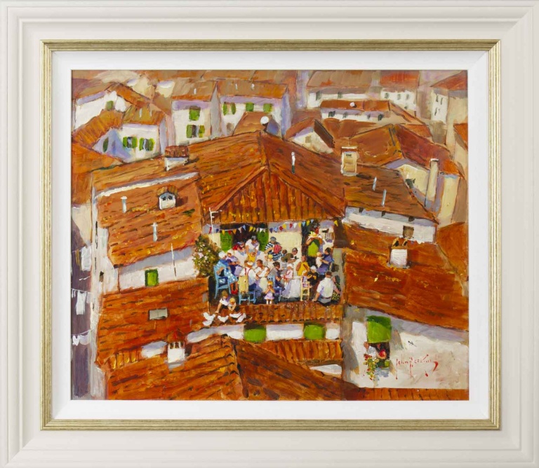 Birthday Celebrations in Siena by John Haskins