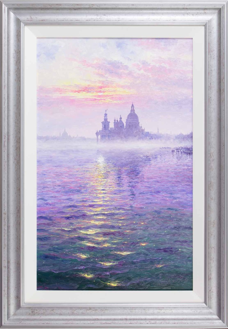 Morning Mist, Santa Moria Della Salute by Andrew Grant Kurtis