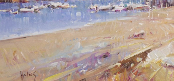 Coastal Cadiz by Helios Gisbert, original painting