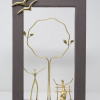 romantic hand signed limited edition bronze sculpture by artist Anna Andreadi with two figures framed in a dark border