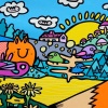 The Sunflower Meadow by Kev Munday, limited edition print