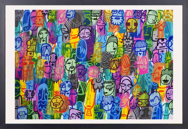 Passing Strangers by Kev Munday, limited edition print