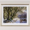 Winter Afternoon Light by Daniel Van der Putten, original painting