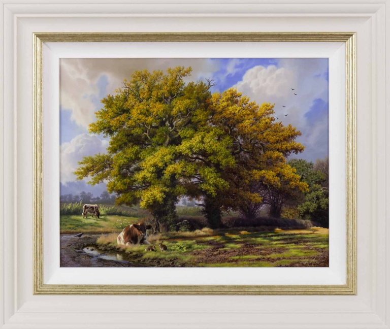 The Two Oaks by Daniel Van der Putten