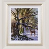 Roe Deer in Beech Wood by Daniel Van der Putten, original painting