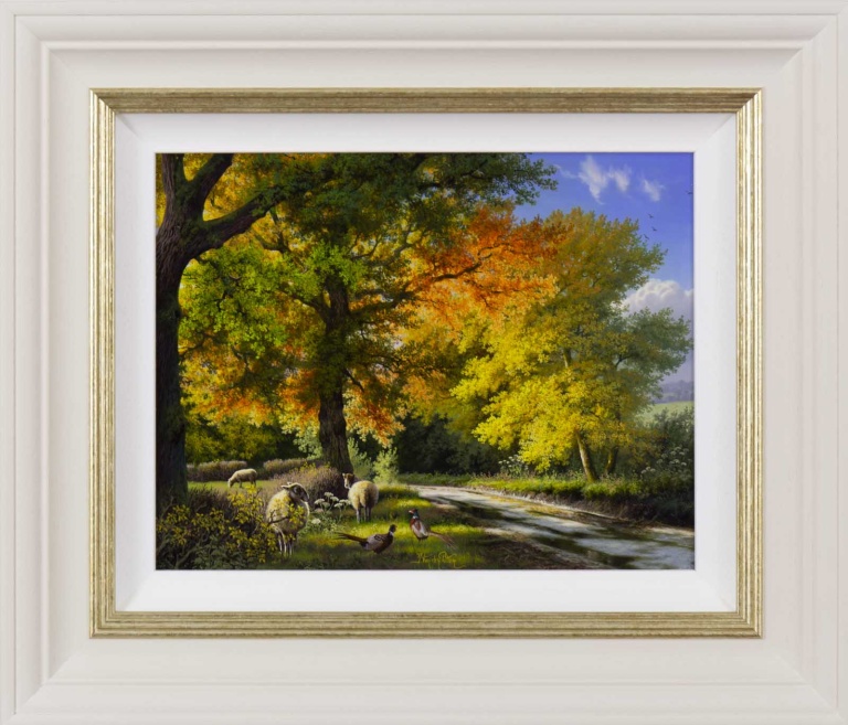 Road to Blisworth After the Rain by Daniel Van der Putten