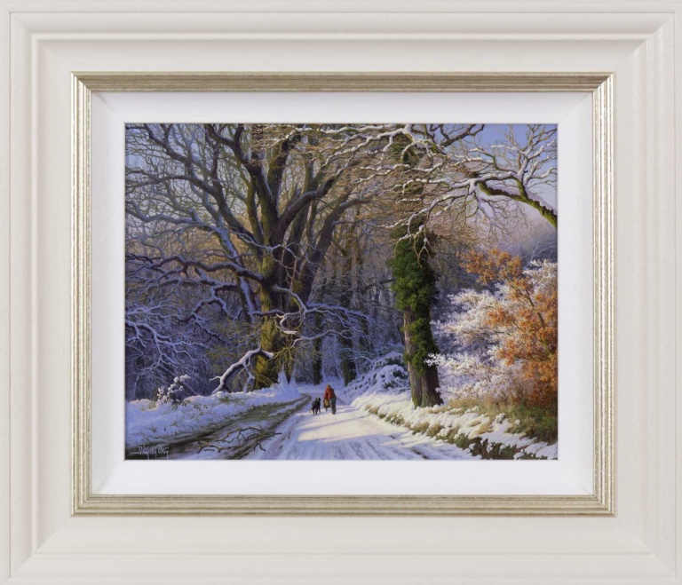 Entrance to Everdon Wood by Daniel Van der Putten