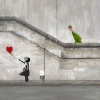 The Banksy by Chris Ross Williamson, limited edition print, detail