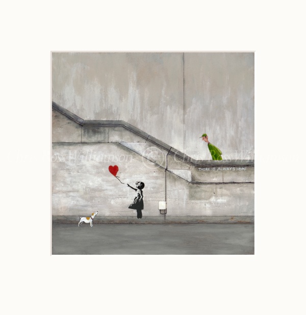 The Banksy by Chris Ross Williamson, limited edition print