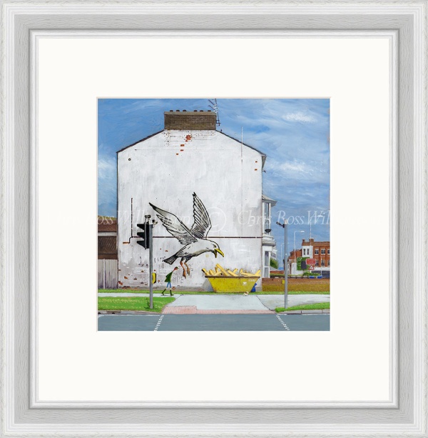 A Wingful of Fries by Chris Ross Williamson, limited edition print