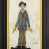 The Draper’s Apprentice after L.S.Lowry by David Henty, original painting