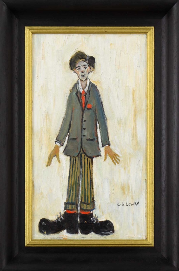 The Draper’s Apprentice after L.S.Lowry by David Henty, original painting