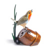 Tim Cotterill Frogman Robin Sculpture