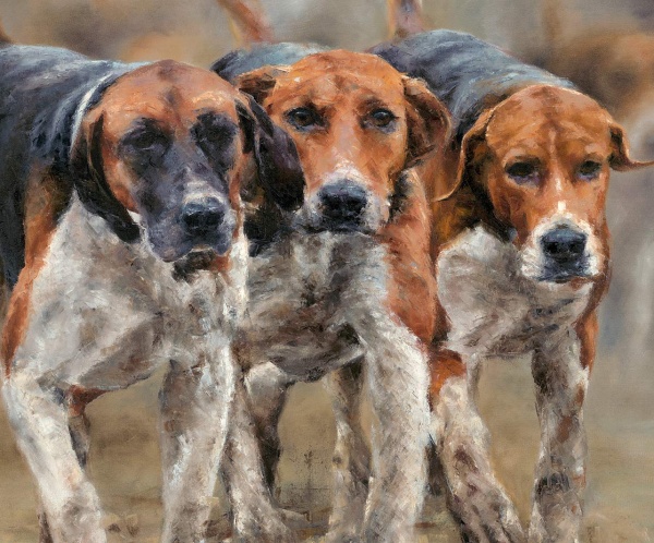 Out in Front by Anthony Dobson, limited edition print, detail