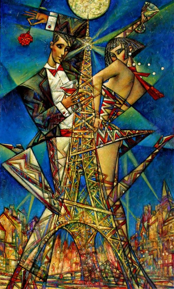 Paris Nights by Andrei Protsouk, limited edition print