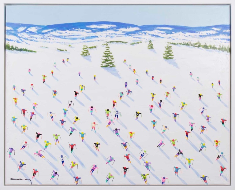 Ski With Me by Antonio Navarro (Casimiro)