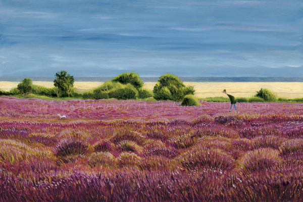 Dunwich Heath by Chris Ross Williamson, limited edition print