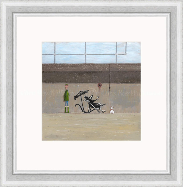 Banksy’s Rat by Chris Ross Williamson, limited edition print