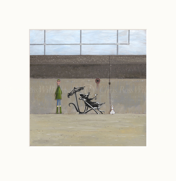 Banksy’s Rat by Chris Ross Williamson, limited edition print