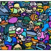 Jumbled by Kev Munday, limited edition print