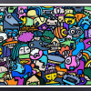 Jumbled by Kev Munday, limited edition print