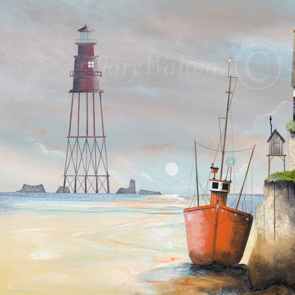 Tangerine Dreams by Gary Walton, limited edition print, detail