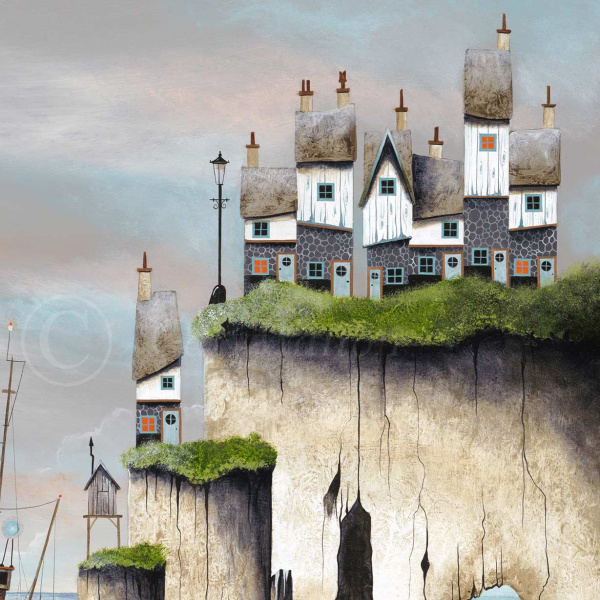 Tangerine Dreams by Gary Walton, limited edition print, detail