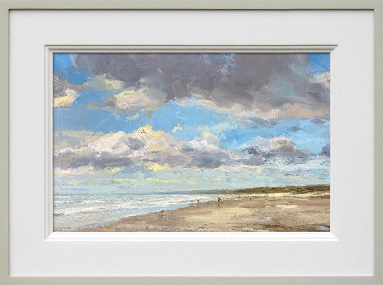 Along the Shoreline by Harry Brioche