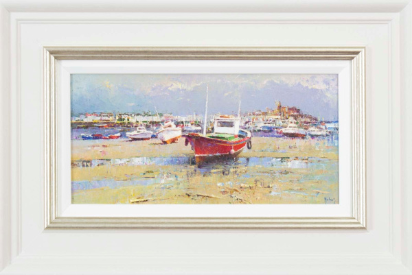 Bajamar en Cantabria by Helios Gisbert, original painting