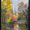 painting by Carla Bosch of Battersea Power station