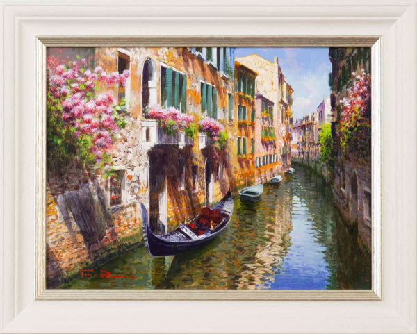 Venice in Bloom II by Raffaele Fiore, original painting