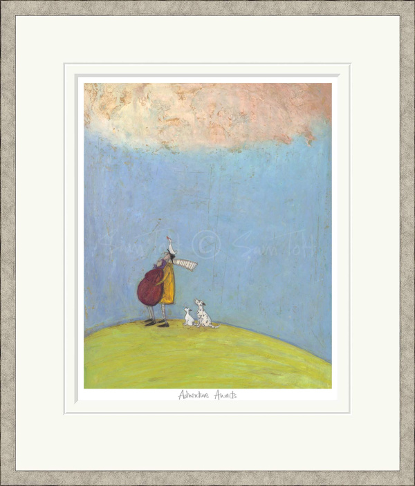 Adventure Awaits by Sam Toft, limited edition print
