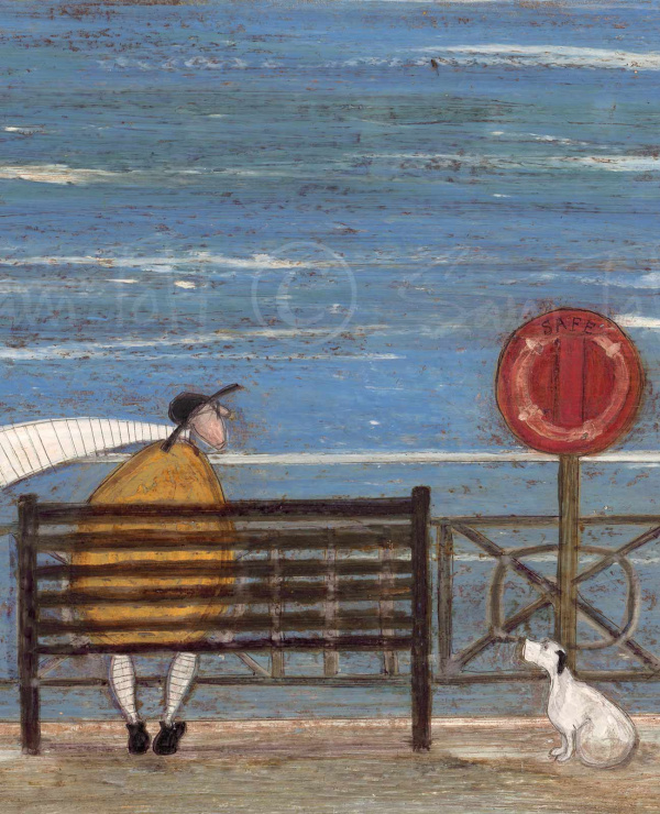 It’s a Brand New Day by Sam Toft, limited edition print, detail