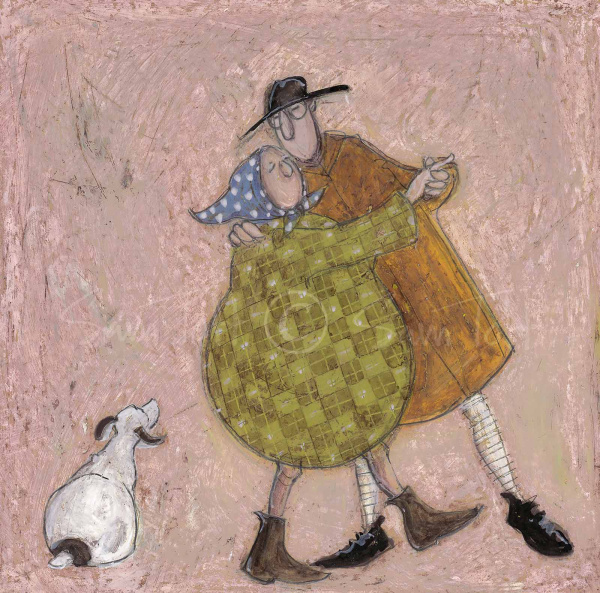Dance With Me ‘Til Dinner Time by Sam Toft, limited edition print