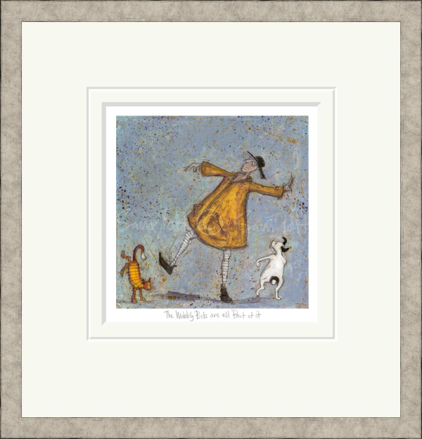 The Wobbly Bits Are All Part of It by Sam Toft, limited edition print