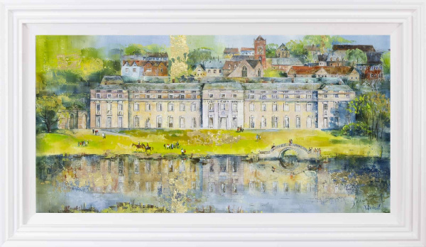 painting of Petworth House by artist Veronika Benoni