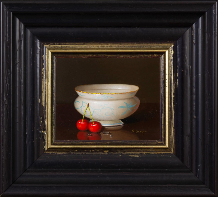 Cherries With Bowl by Ronald Berger