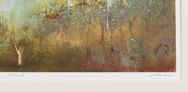 Echo II (Edition) by Hiroko Lewis, limited edition print, detail