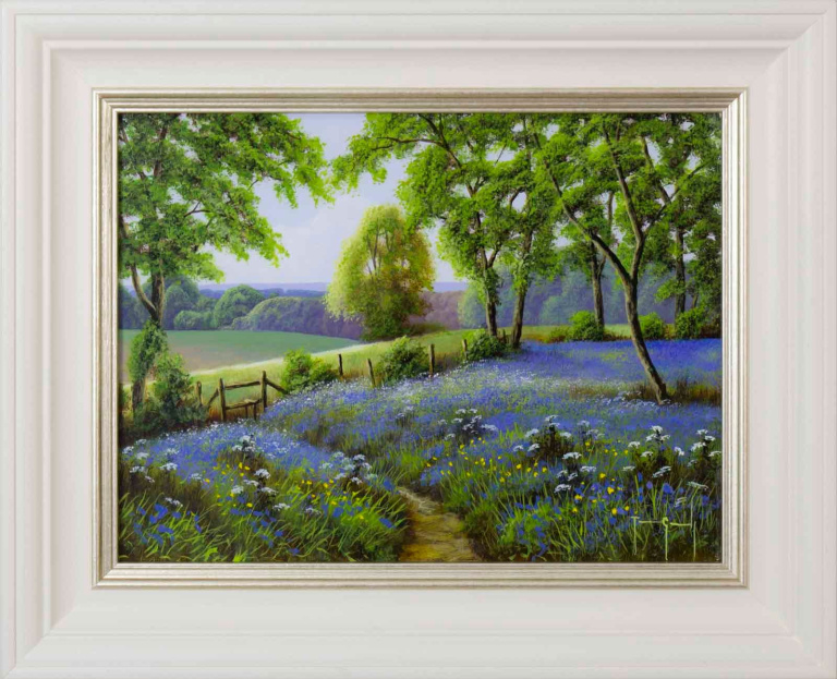 Bluebell Walk by Terence Grundy
