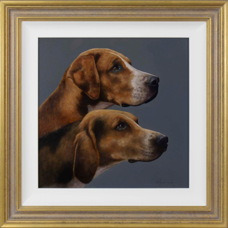 Pair of Hounds by Stephen Park