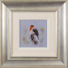 painting of a robin by artist ruby keller