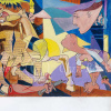 Guernica Revisited by Chris Ross Williamson, limited edition print, detail